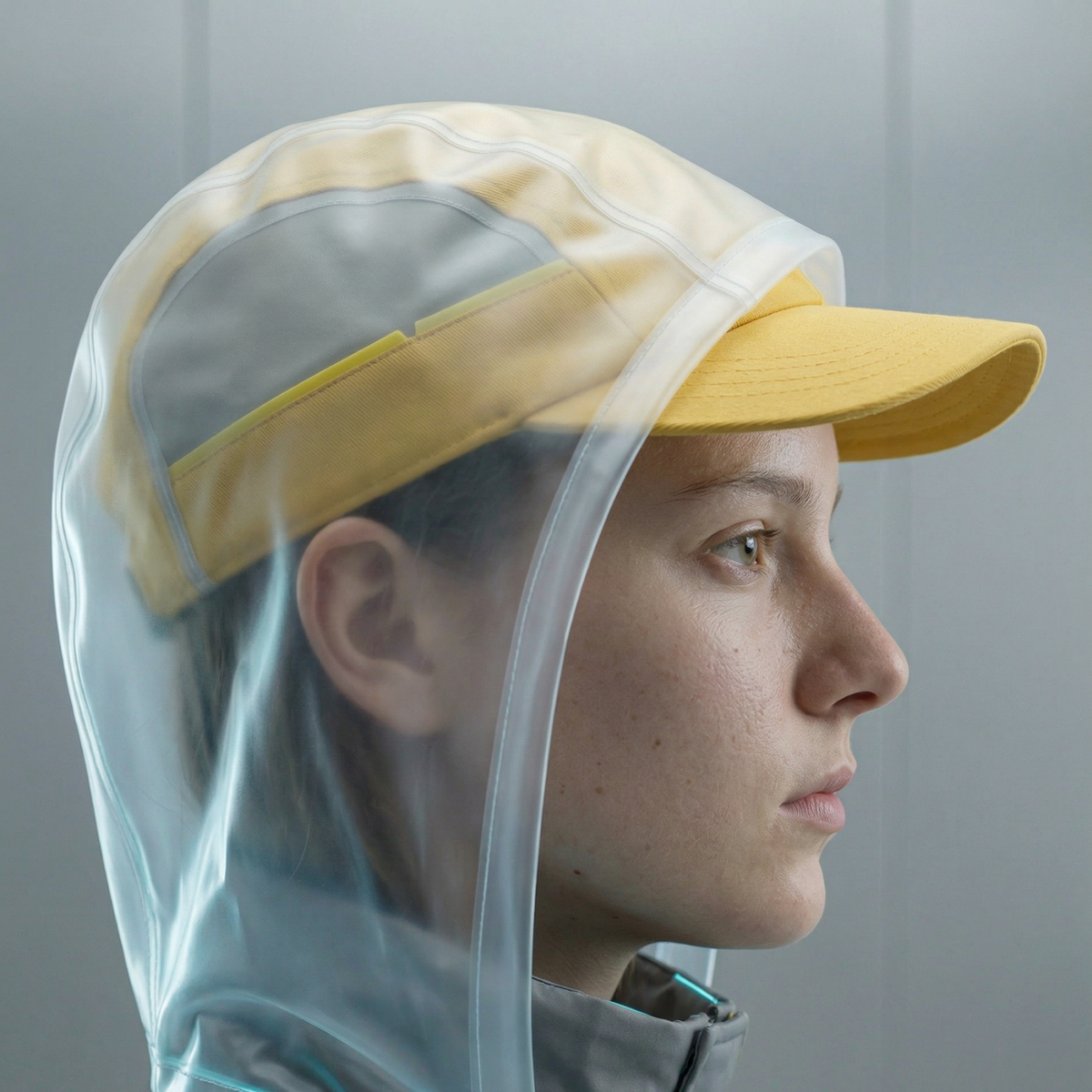 Gorra clásica amarilla ajustable