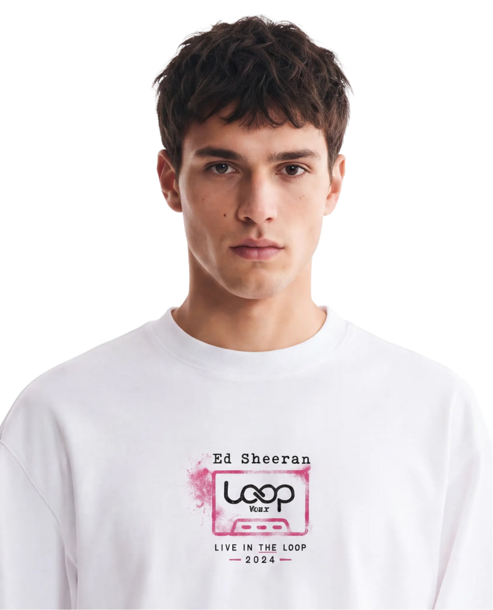 Playera Relaxed Fit de manga larga en algodón-7